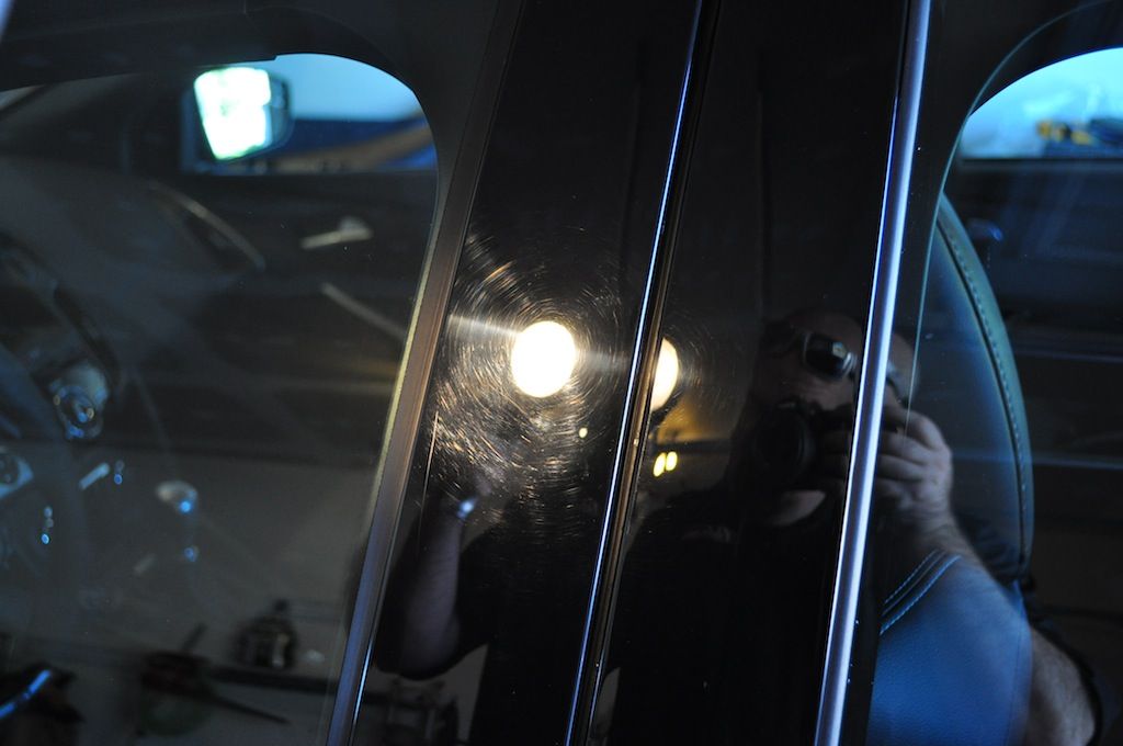 How to polish BPillar trim without a DA